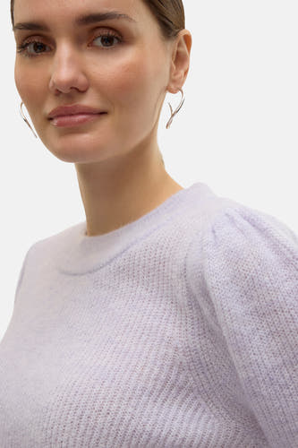 Trui met ronde hals Paars - VERO MODA®