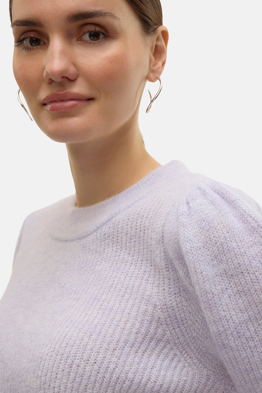 Trui met ronde hals Paars - VERO MODA®