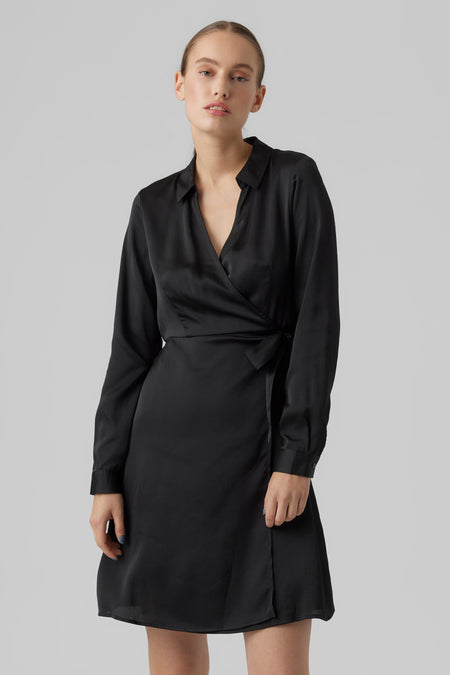 Kleedjes (lange mouwen) Zwart - VERO MODA®