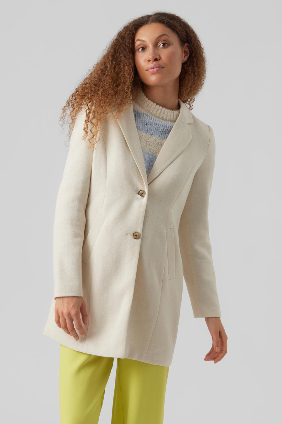 Lange jas Beige - VERO MODA®