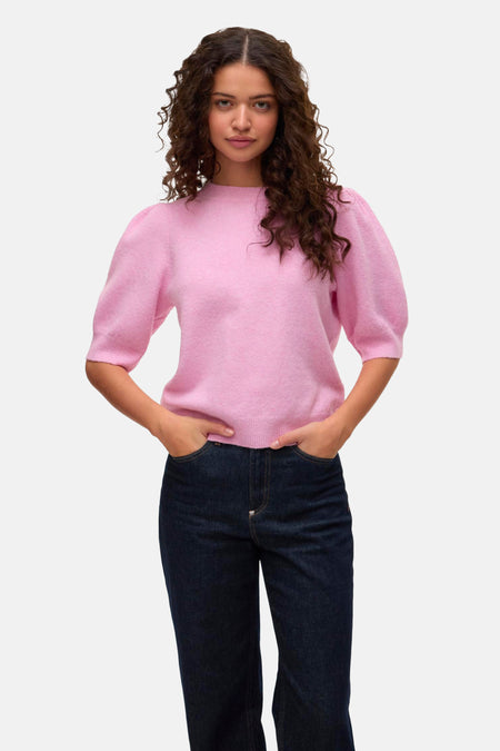 Trui met ronde hals Roze - VERO MODA®