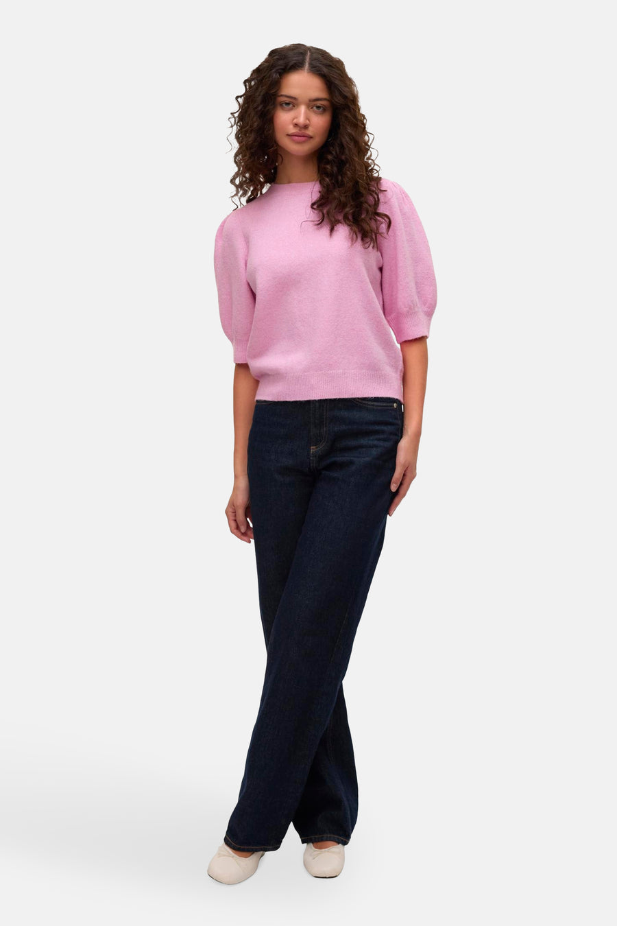 Trui met ronde hals Roze - VERO MODA®