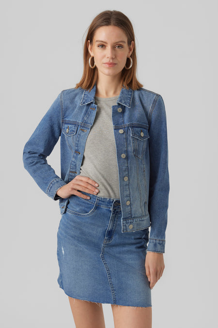 Jeansjas Mid blue denim - VERO MODA®