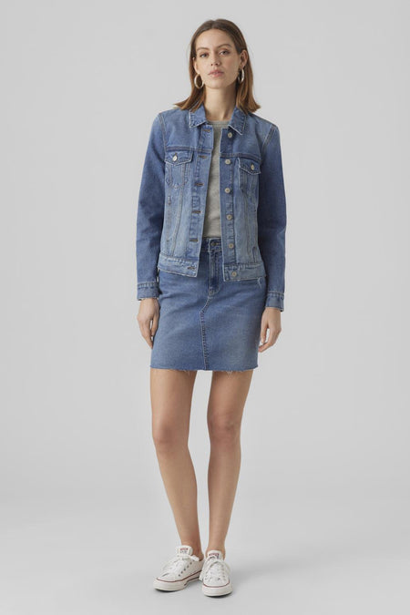 Jeansjas Mid blue denim - VERO MODA®