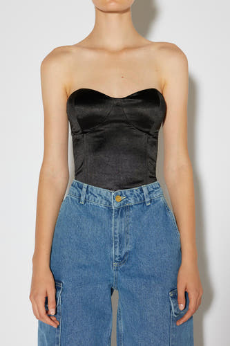 Tanktop Zwart - SOMETHING NEW