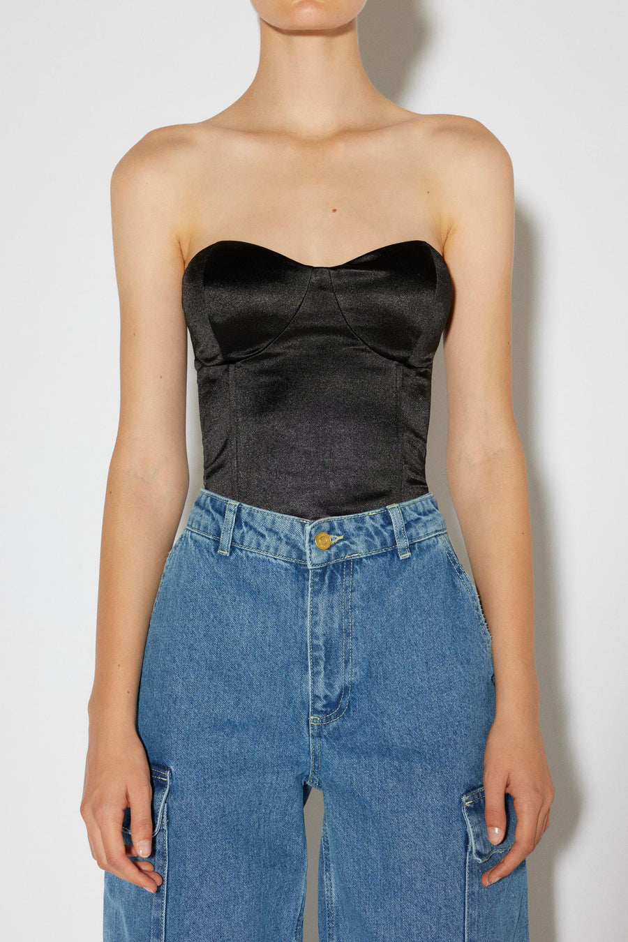 Tanktop Zwart - SOMETHING NEW