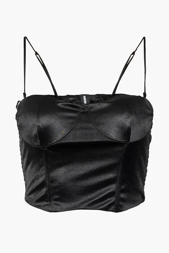 Tanktop Zwart - SOMETHING NEW
