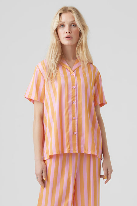 Hemd (korte mouwen) Roze - VERO MODA®