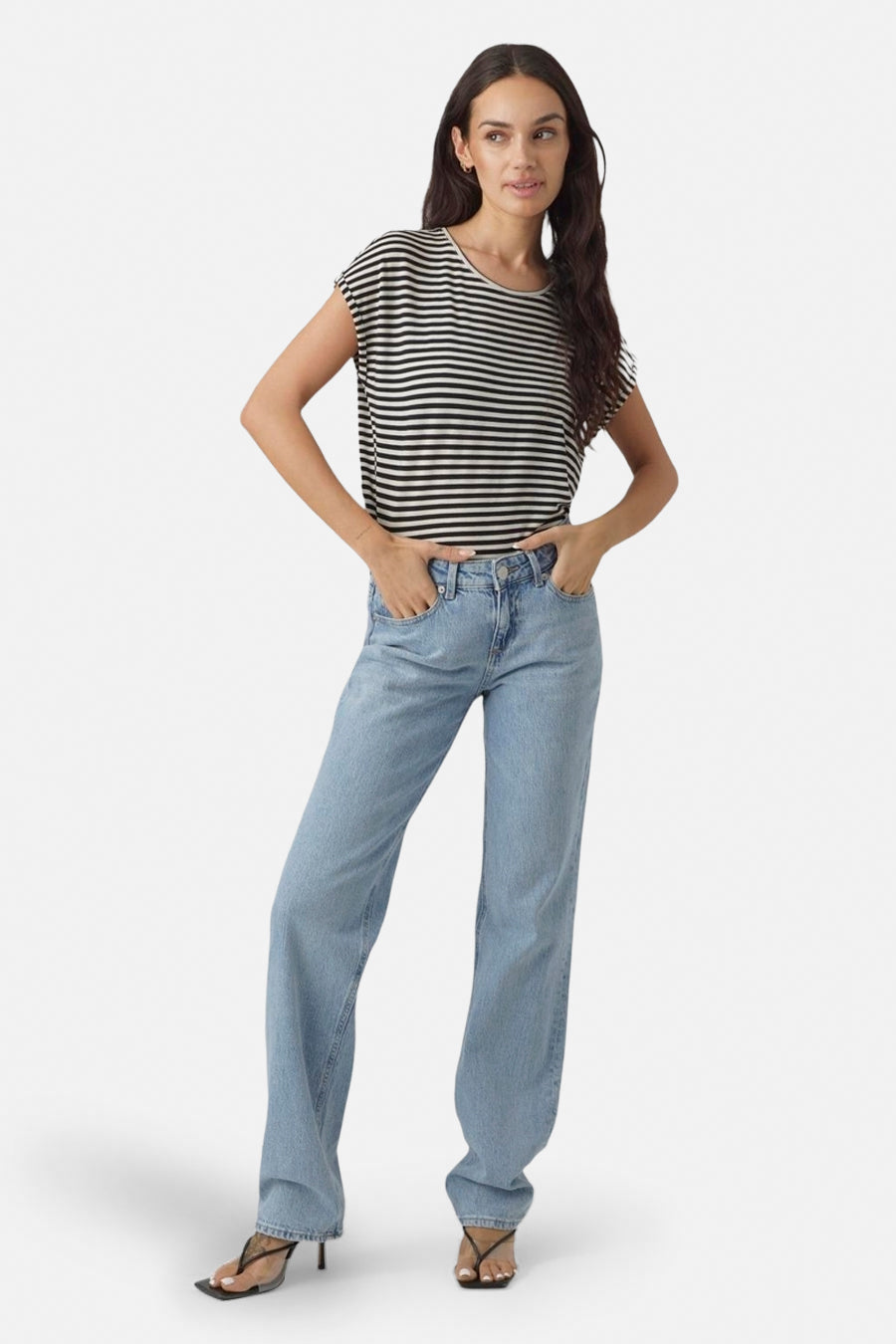 T-shirt (korte mouwen) Zwart - VERO MODA®