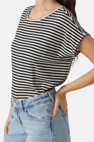 T-shirt (korte mouwen) Zwart - VERO MODA®