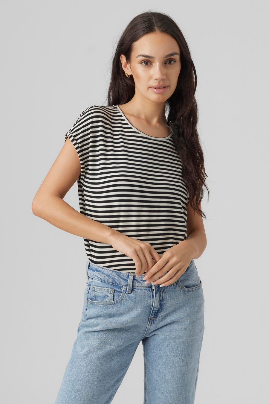 T-shirt (korte mouwen) Zwart - VERO MODA®