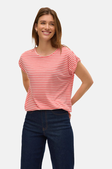 T-shirt (korte mouwen) Oranje - VERO MODA®