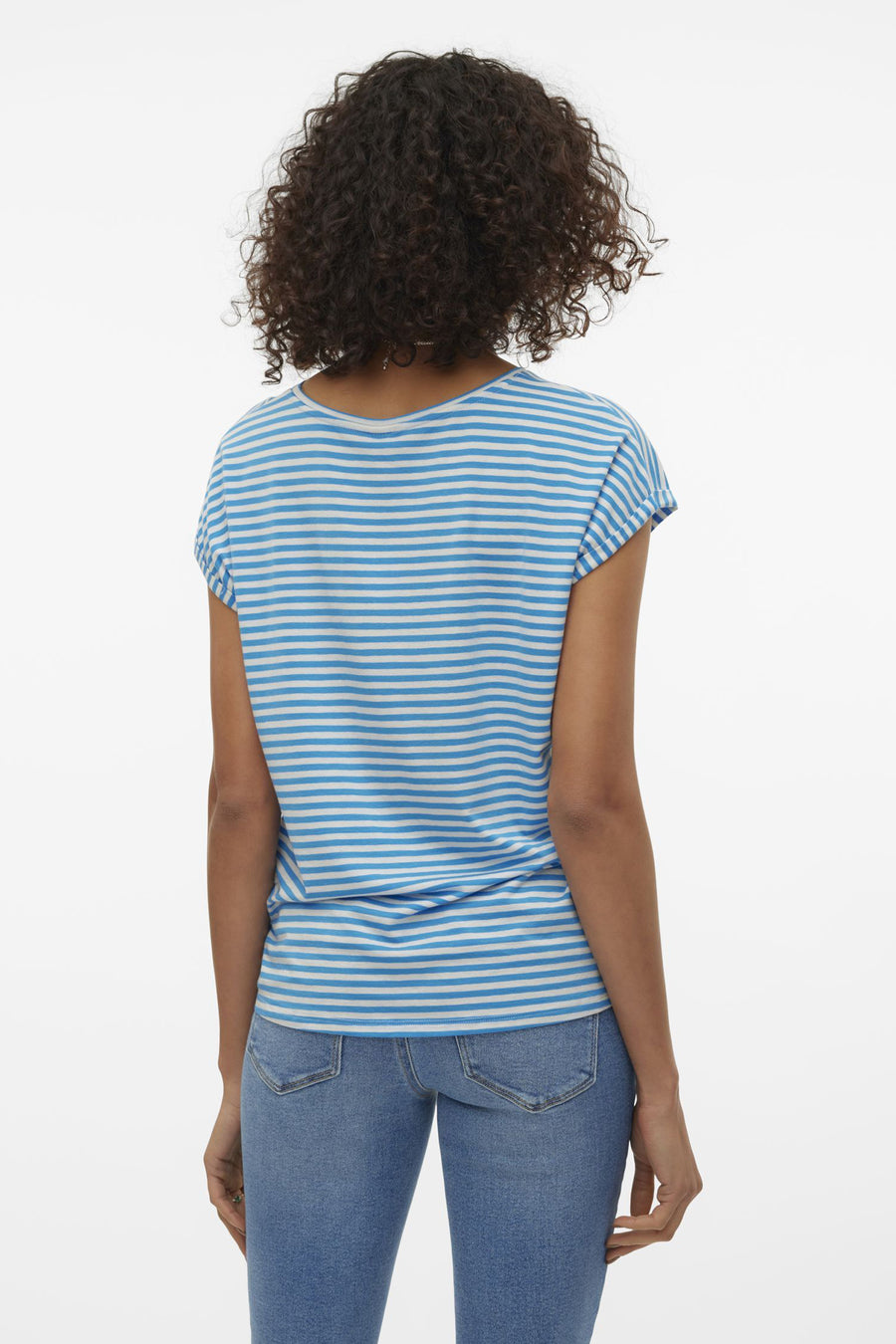 T-shirt (korte mouwen) Blauw - VERO MODA®