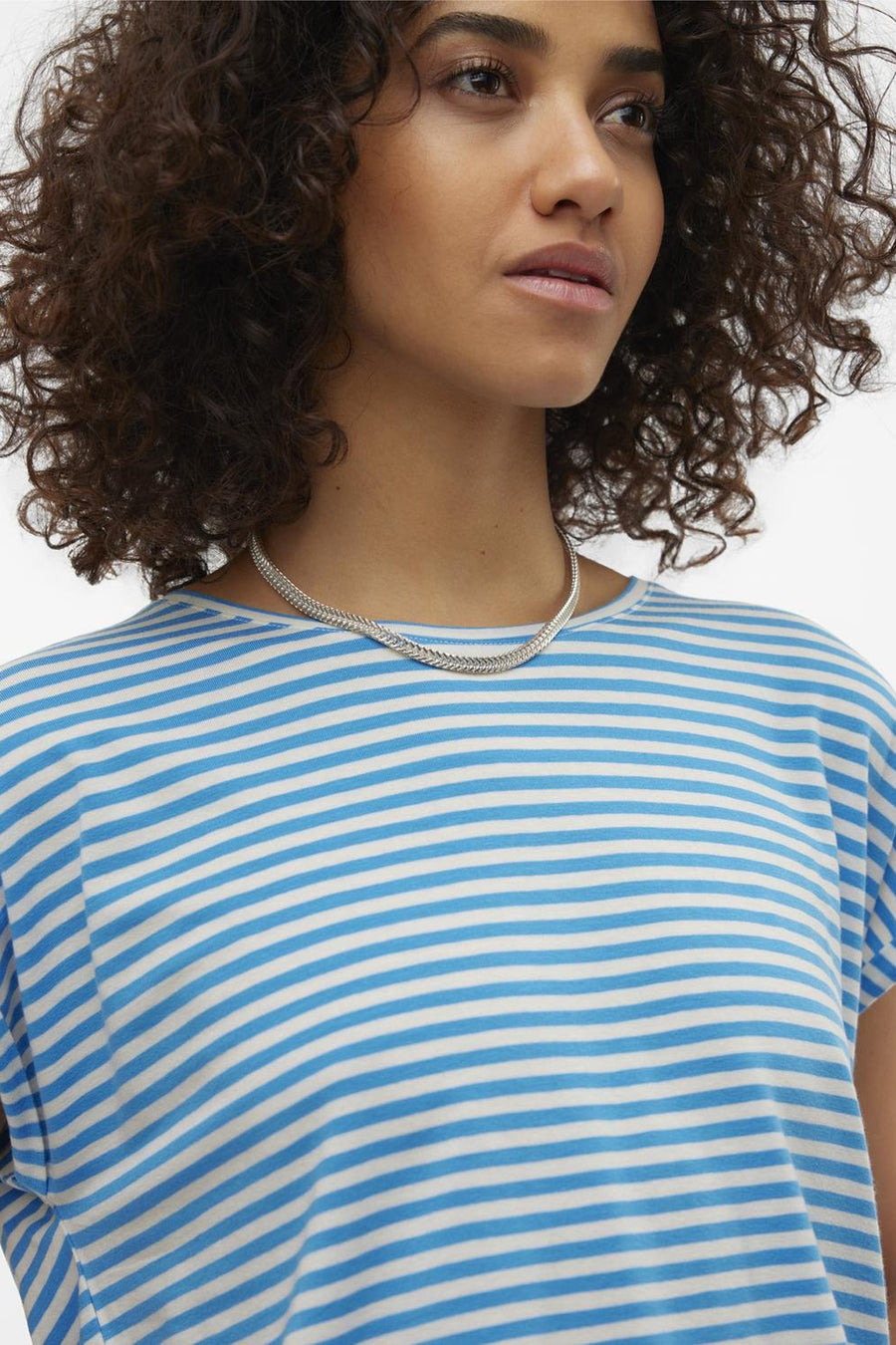 T-shirt (korte mouwen) Blauw - VERO MODA®