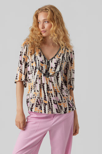Blouse (korte mouwen) Multicolor - VERO MODA®