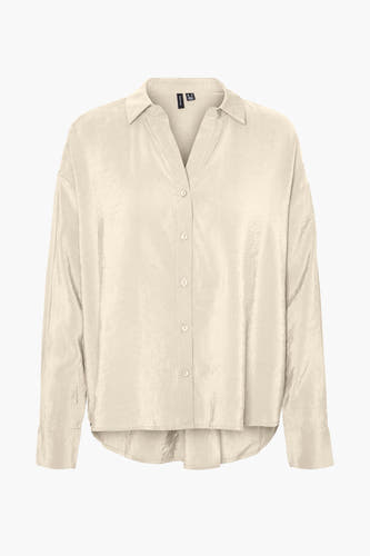 Hemd (lange mouwen) Wit - VERO MODA®