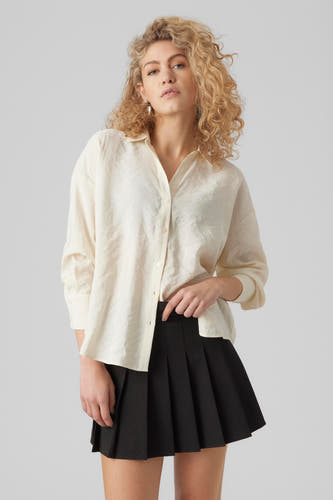 Hemd (lange mouwen) Wit - VERO MODA®