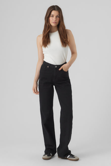 Jeans wide Black denim - VERO MODA®