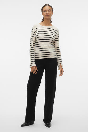Trui met ronde hals Beige - VERO MODA®