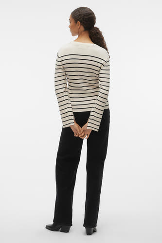 Trui met ronde hals Beige - VERO MODA®