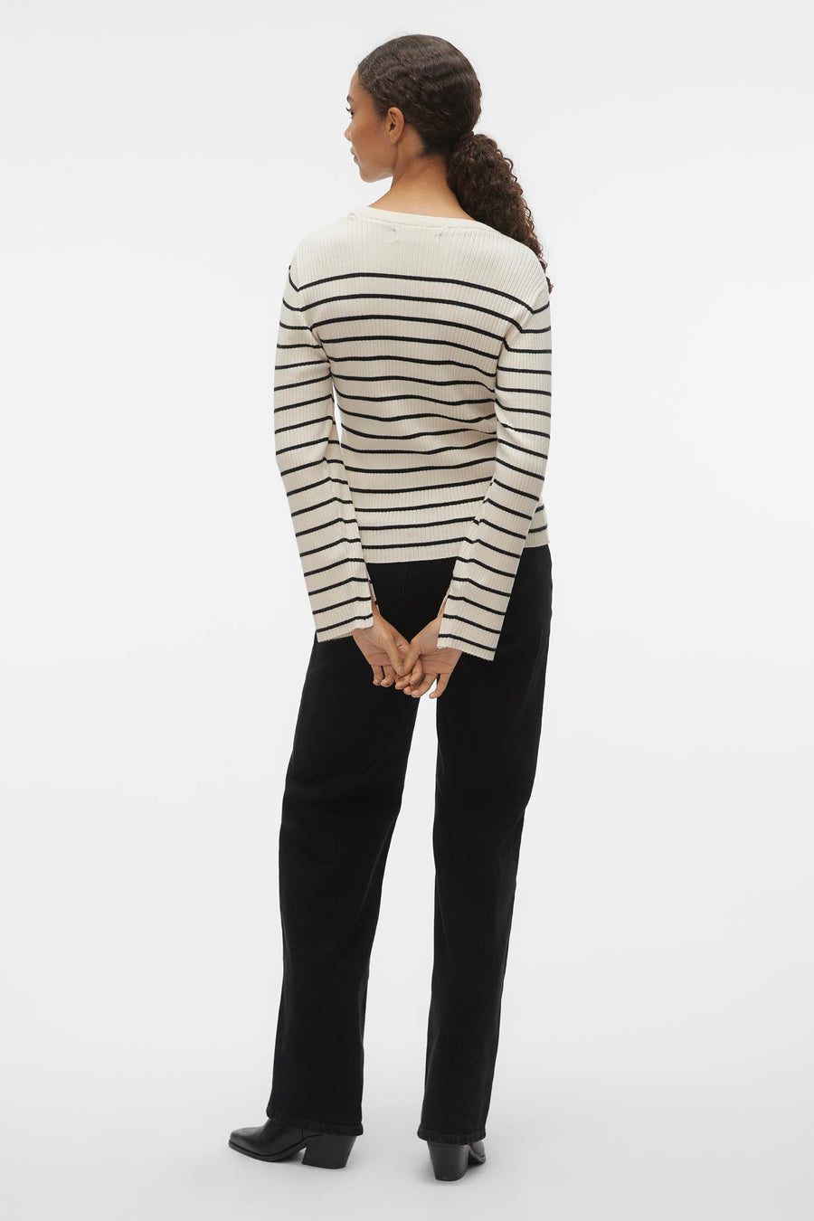 Trui met ronde hals Beige - VERO MODA®