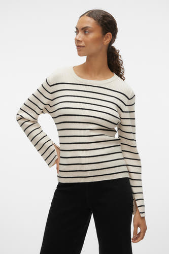 Trui met ronde hals Beige - VERO MODA®