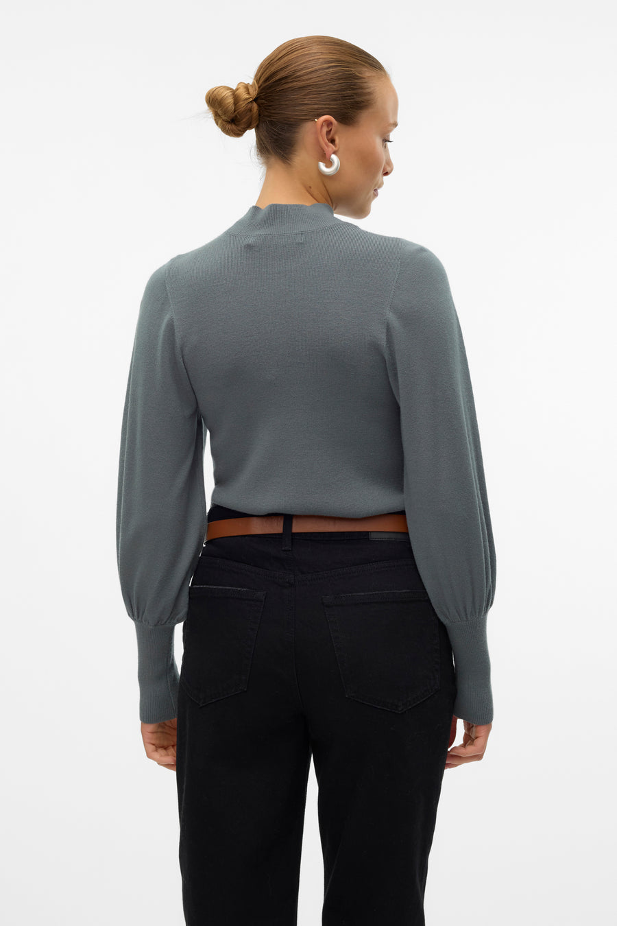 Trui met rolkraag Groen - VERO MODA®
