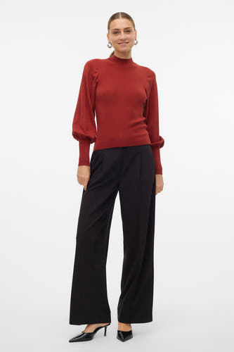 Trui met rolkraag Bruin - VERO MODA®