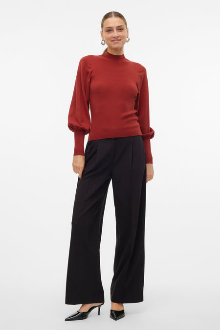 Trui met rolkraag Bruin - VERO MODA®