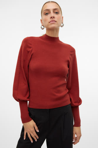 Trui met rolkraag Bruin - VERO MODA®