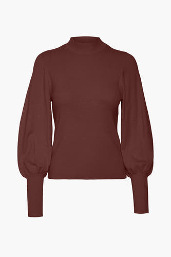 Trui met rolkraag Bruin - VERO MODA®