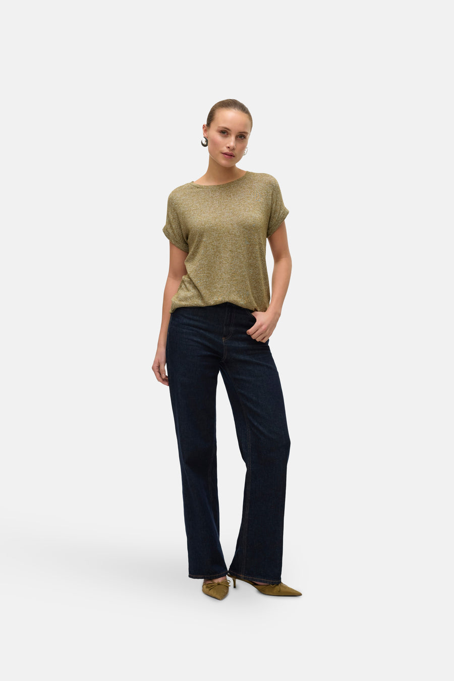Top (korte mouwen) Goud - VERO MODA®