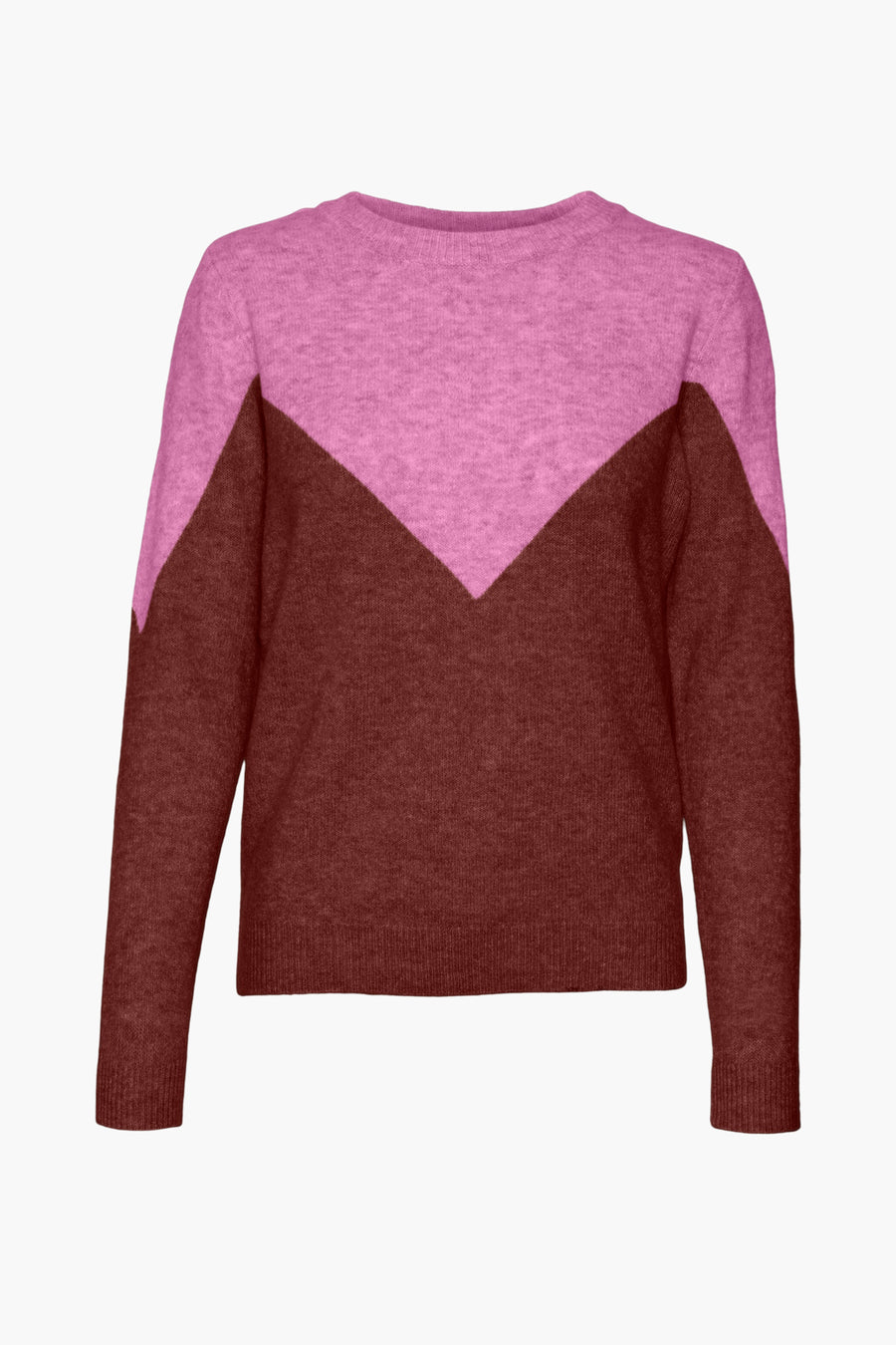 Trui met ronde hals Roze - VERO MODA®