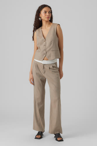 Kostuumbroeken Bruin - VERO MODA®