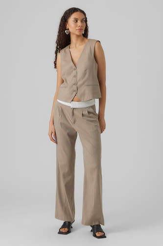 Kostuumbroeken Bruin - VERO MODA®