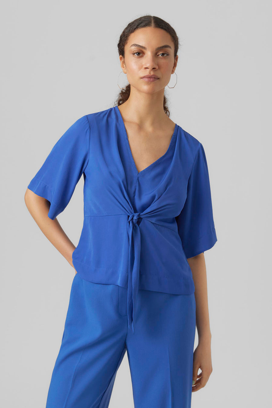 Blouse 3/4 Blauw - VERO MODA®