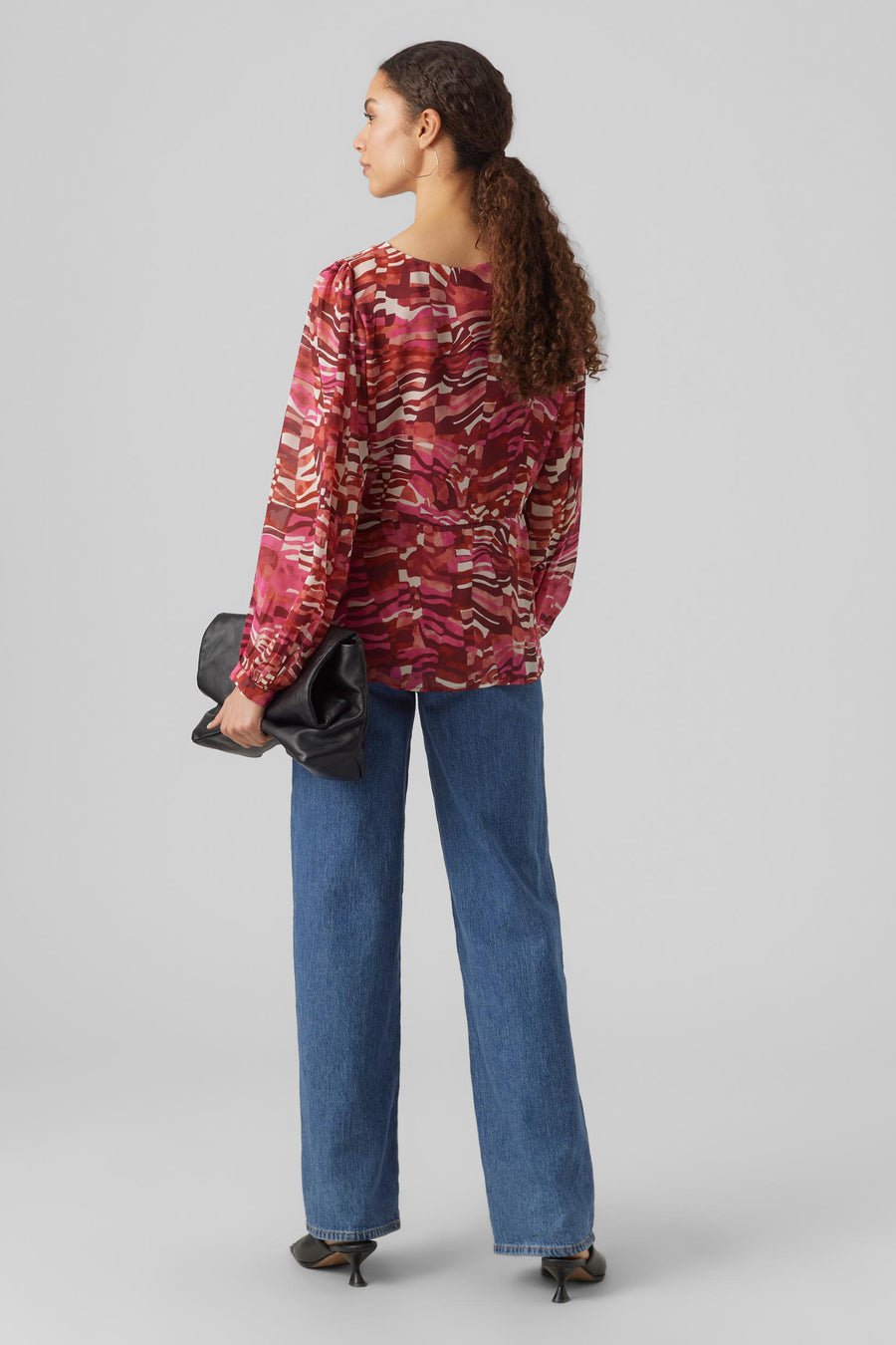 Blouse (lange mouwen) Roze - VERO MODA®