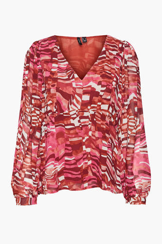 Blouse (lange mouwen) Roze - VERO MODA®