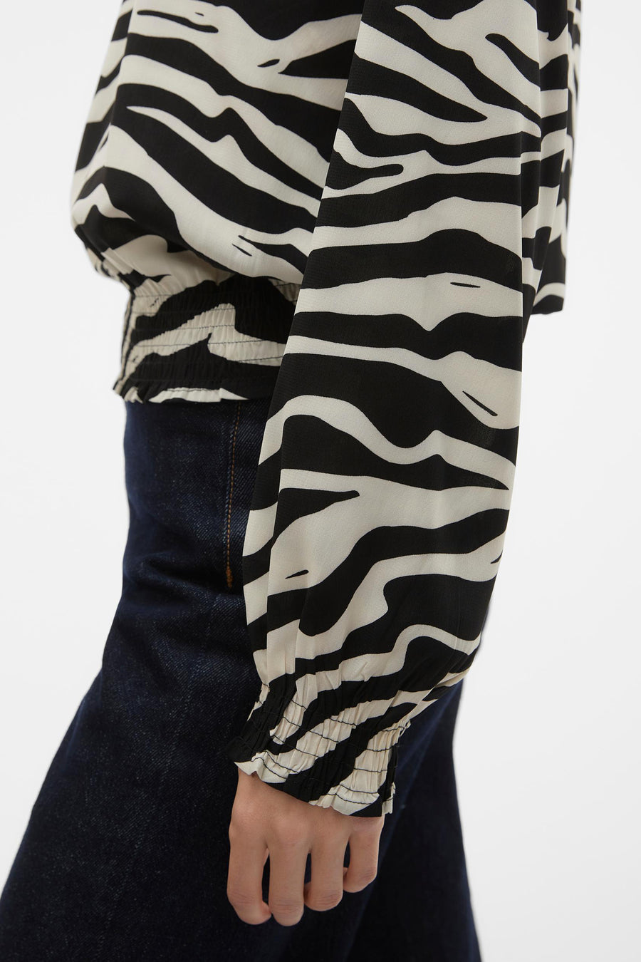 Blouse (lange mouwen) Beige - VERO MODA®
