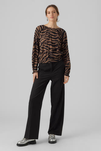 Blouse (lange mouwen) Bruin - VERO MODA®