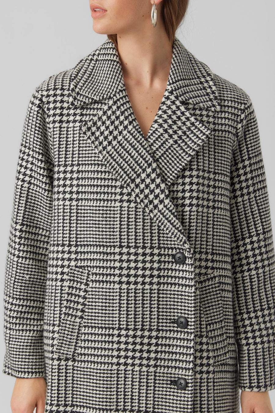 Lange jas Zwart - VERO MODA®