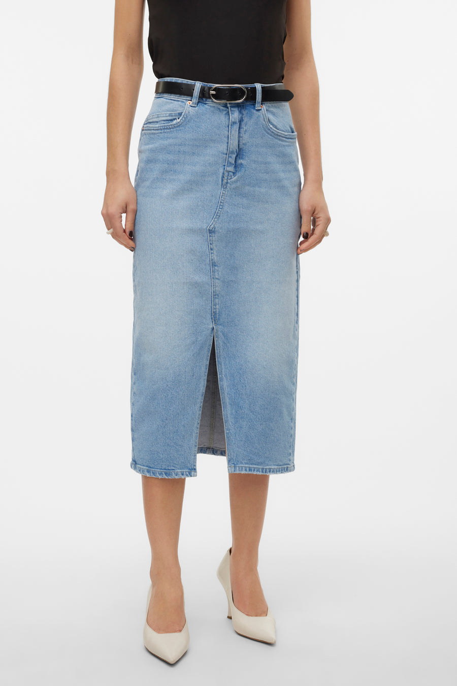 Rok - light blue denim