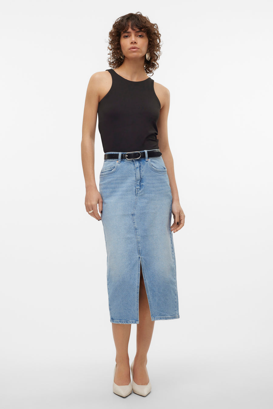 Rok - light blue denim