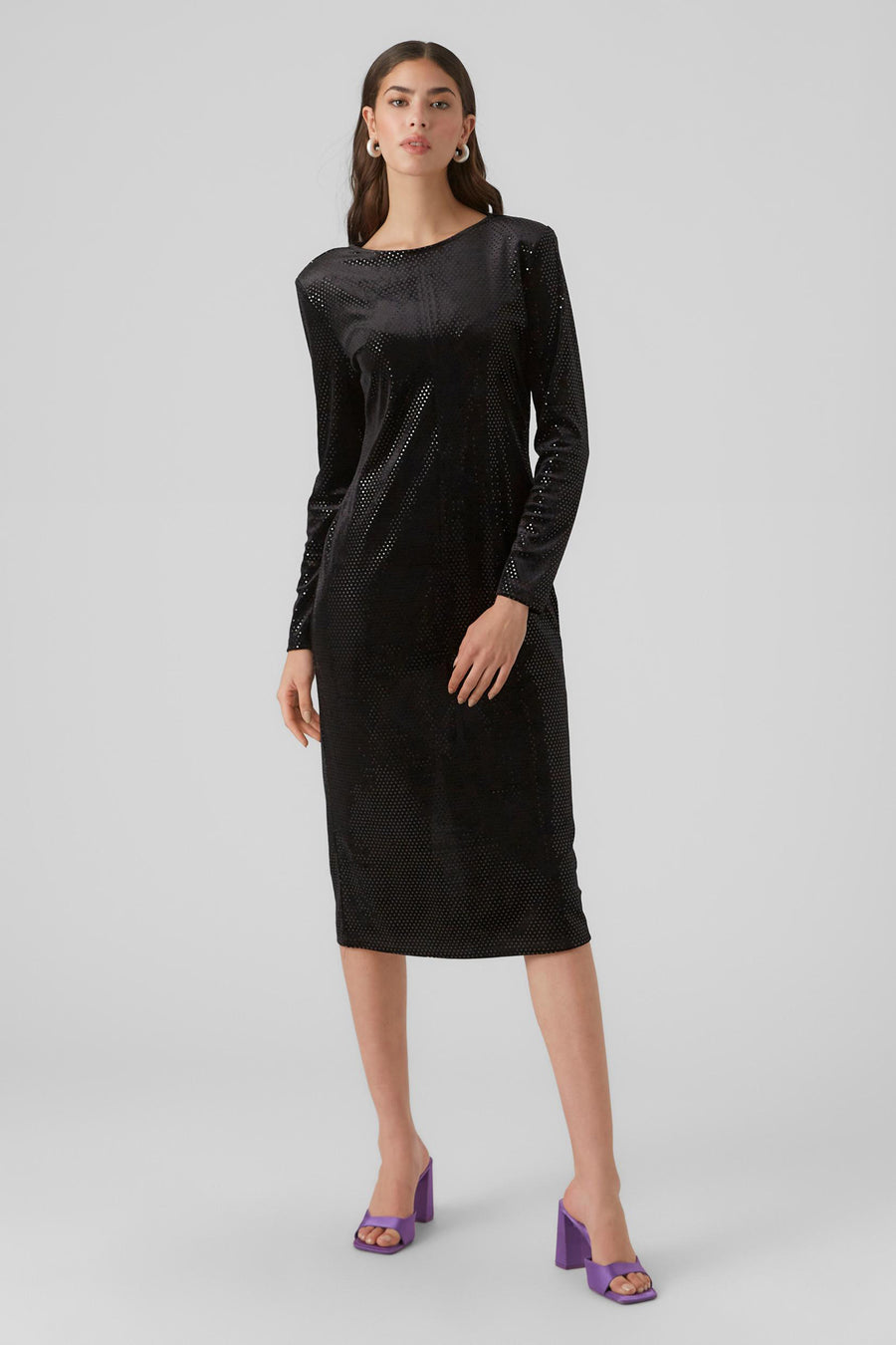 Kleedjes (lange mouwen) Zwart - VERO MODA®