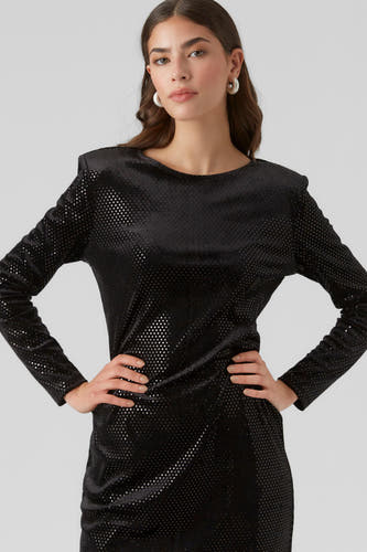 Kleedjes (lange mouwen) Zwart - VERO MODA®