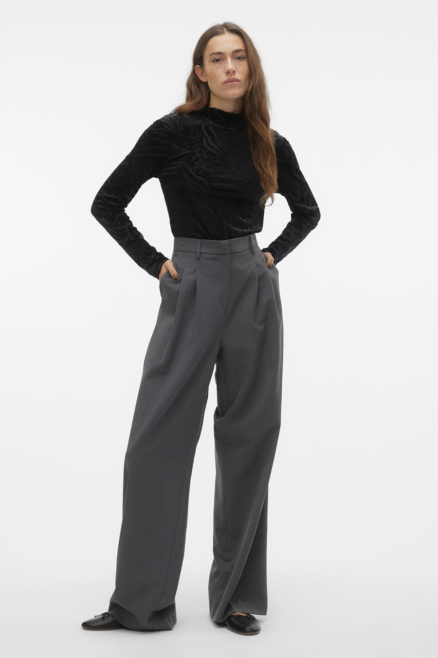 Trui met rolkraag Zwart - VERO MODA®