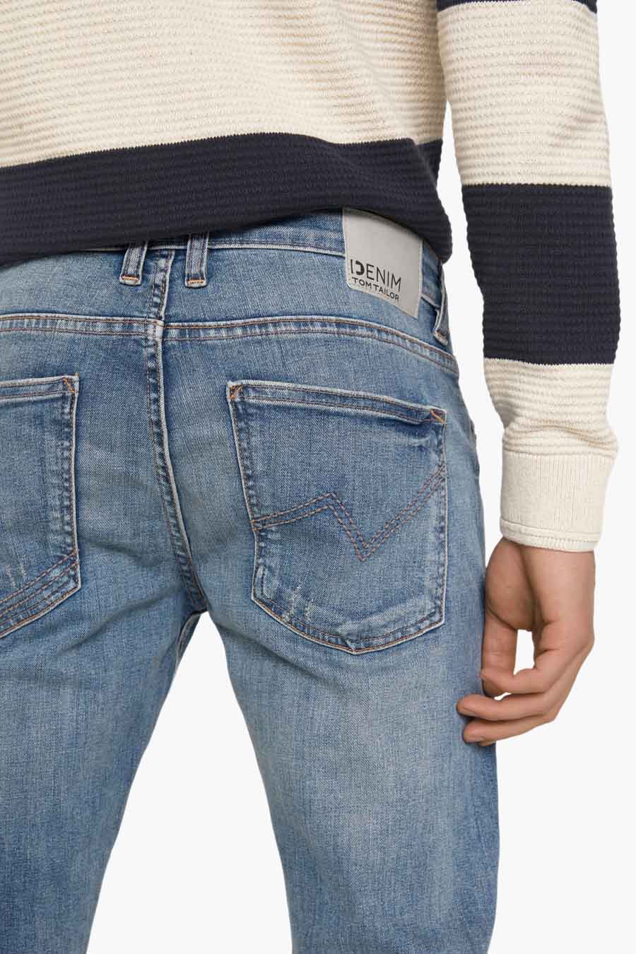 Jeans slim Mid blue denim - TOM TAILOR