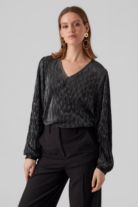 Blouse (lange mouwen) Zwart - VERO MODA®