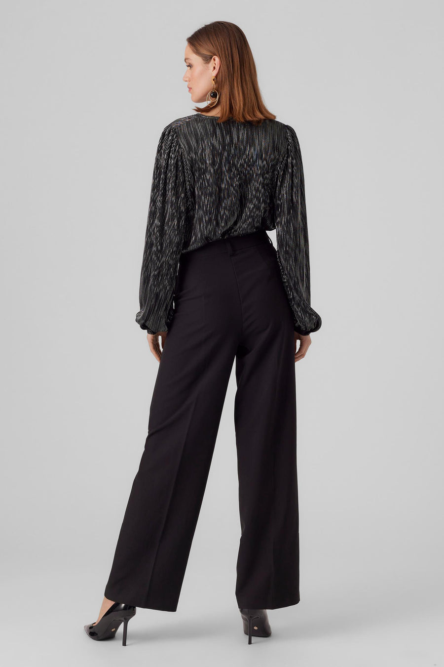 Blouse (lange mouwen) Zwart - VERO MODA®