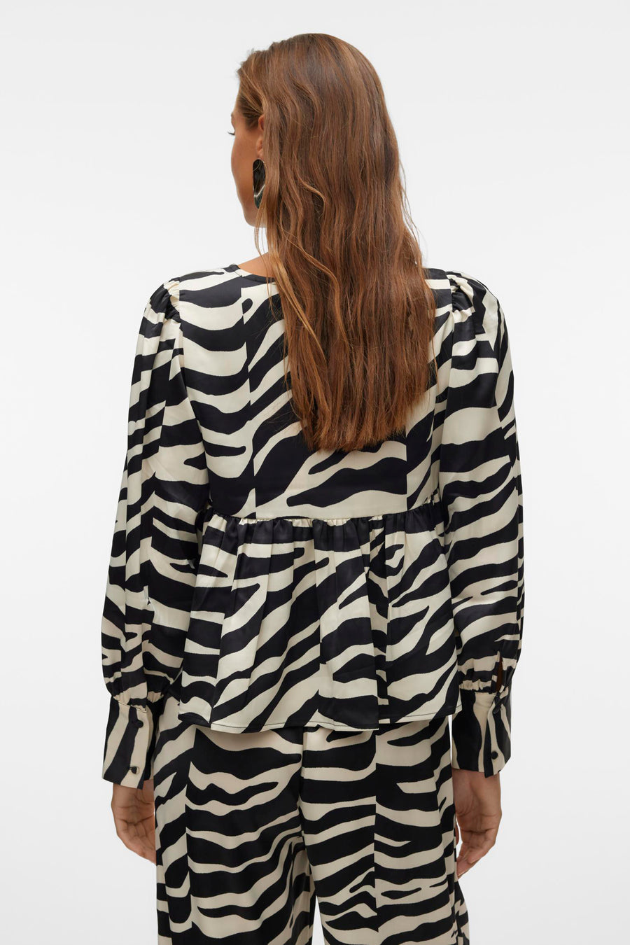 Blouse (lange mouwen) Zwart - VERO MODA®